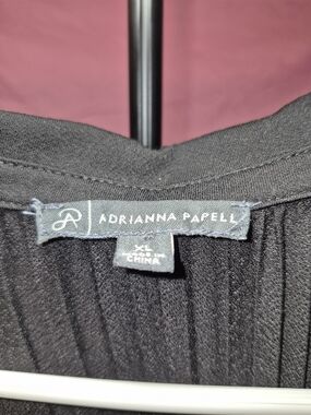 Adrianna Papell Black Women's Shirt